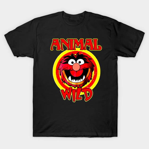 Animal Wild! T-Shirt by V2Art